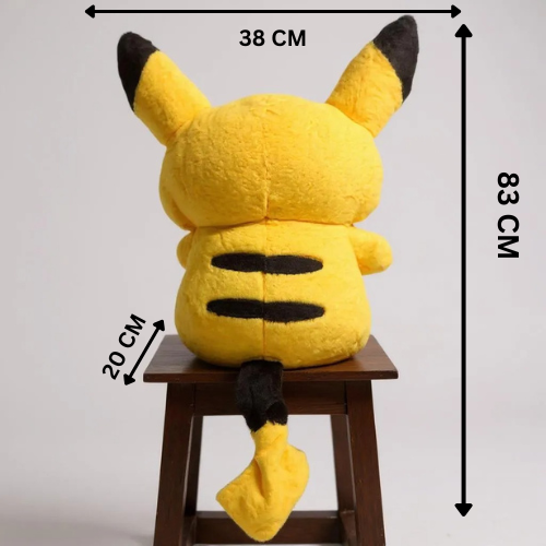 Giant Cartoon Plush Toy, Mega Giant Size 83 cm, Yellow Soft Stuffed Cartoon Character