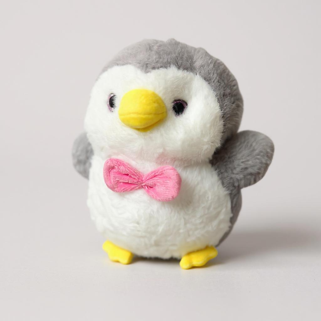 Adorable Penguin Stuffed Animal (with Bow)