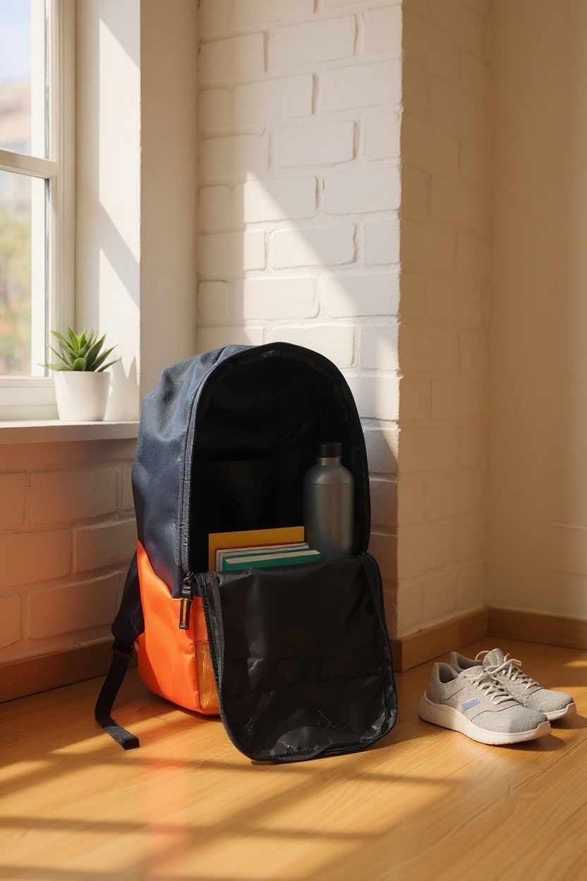 HANIX Unisex Hustle Lite Backpack with Shoe Compartment