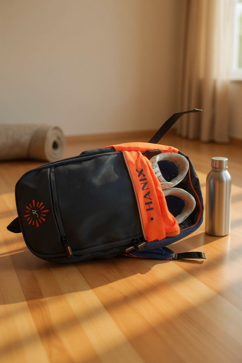 HANIX Unisex Hustle Lite Backpack with Shoe Compartment