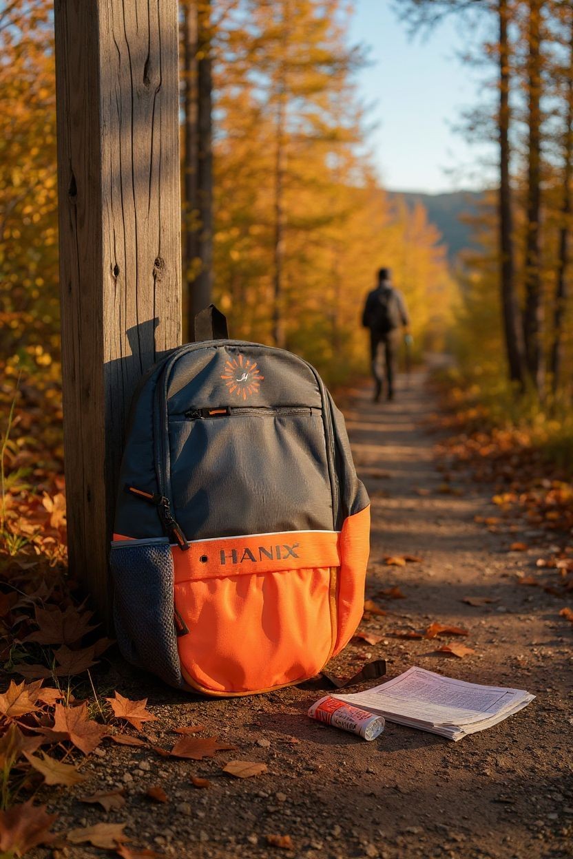 HANIX Unisex Hustle Lite Backpack with Shoe Compartment