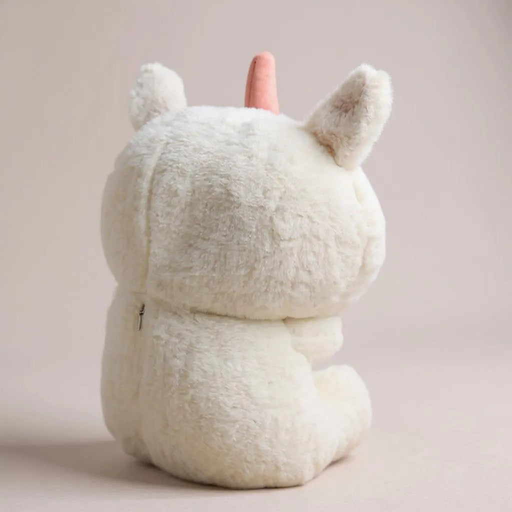 Cute Companion Pig in Unicorn Costume, Soft Cotton Stuffed Animal